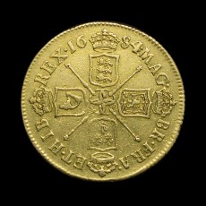Charles II two guineas reverse