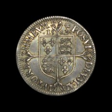 Elizabeth I sixpence reverse