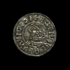 Aethelred II last small cross penny obverse