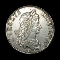 Charles II crown obverse