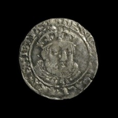 Henry VIII groat obverse