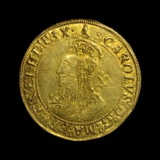 Charles I unite obverse