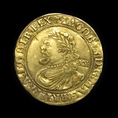 James I laurel obverse