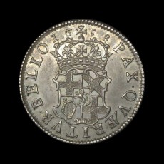 Cromwell shilling reverse
