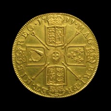 Anne two guineas reverse