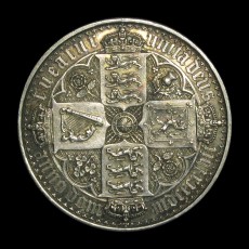 Victoria gothic crown reverse