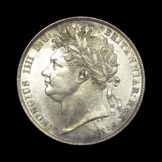 George IV halfcrown obverse