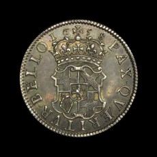 Cromwell shilling reverse