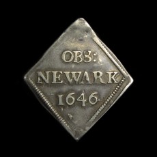 Charles I Newark shilling reverse