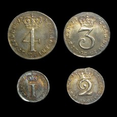 George II maundy set reverse