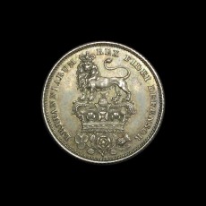 George IV sixpence reverse