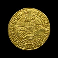 Henry VII angel reverse
