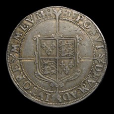 Elizabeth I crown reverse