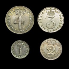 George III maundy set reverse
