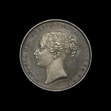 Victoria shilling obverse