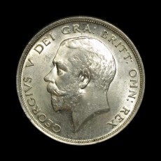 George V halfcrown obverse