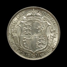 George V halfcrown reverse
