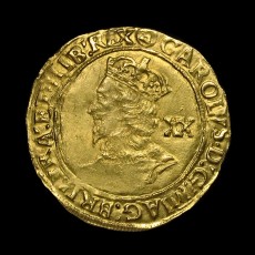 Charles I unite obverse