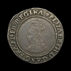Elizabeth I shilling obverse