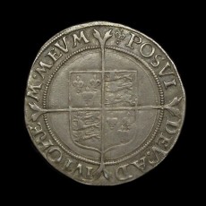 Elizabeth I shilling reverse