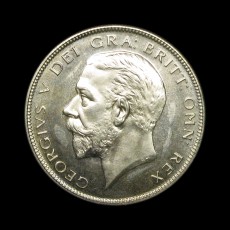 George V halfcrown obverse