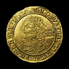 James I laurel obverse
