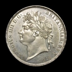 George IV crown obverse