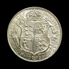 George V halfcrown reverse
