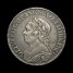 Oliver Cromwell halfcrown reverse