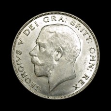 George V halfcrown obverse