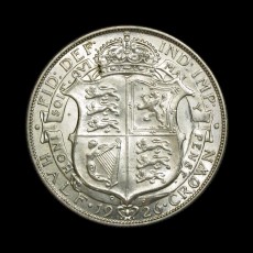 George V halfcrown reverse