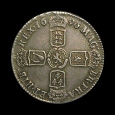 William III halfcrown reverse
