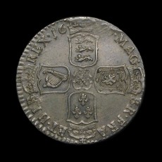 William III halfcrown reverse