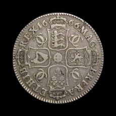 Charles II halfcrown reverse