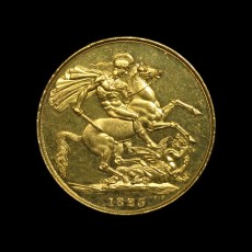 George IV two pounds reverse