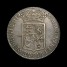 William and Mary halfcrown obverse