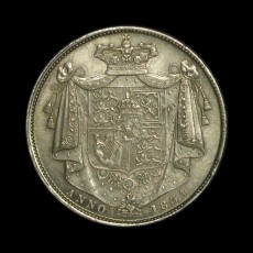 William IV halfcrown reverse