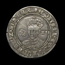 Edward VI shilling obverse