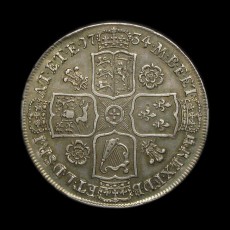 George II halfcrown reverse