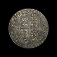 Elizabeth I sixpence reverse