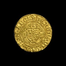 Henry VI quarter noble obverse