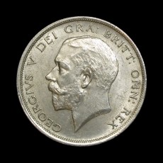 George V halfcrown obverse