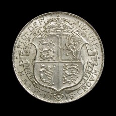George V halfcrown reverse