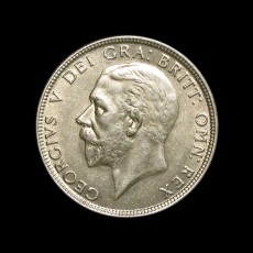 George V florin obverse