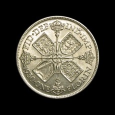 George V florin reverse
