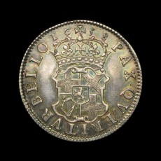 Cromwell shilling reverse