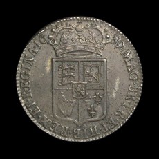 William and Mary halfcrown reverse