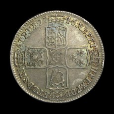 George II halfcrown reverse