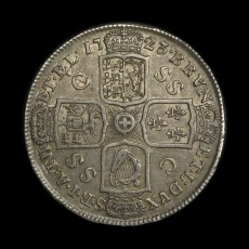 George I halfcrown reverse