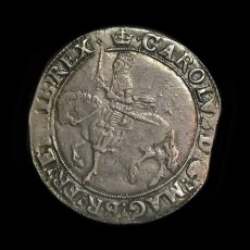 Charles I halfcrown obverse
